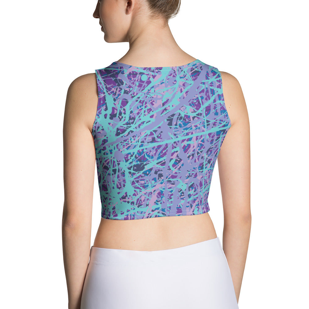Women's Crop Top IcePurple8 Plex