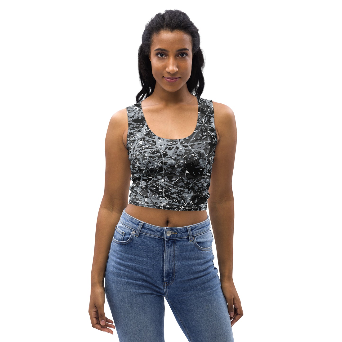 Women's Crop Top Steel10 Plex
