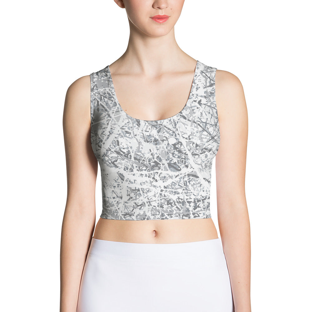 Women's Crop Top White10 Plex