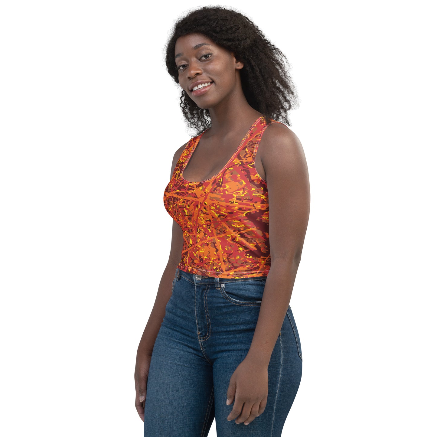 Women's Crop Top Magma5 Plex