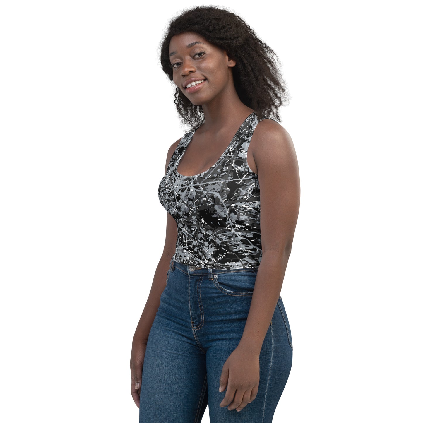 Women's Crop Top Steel10 Plex