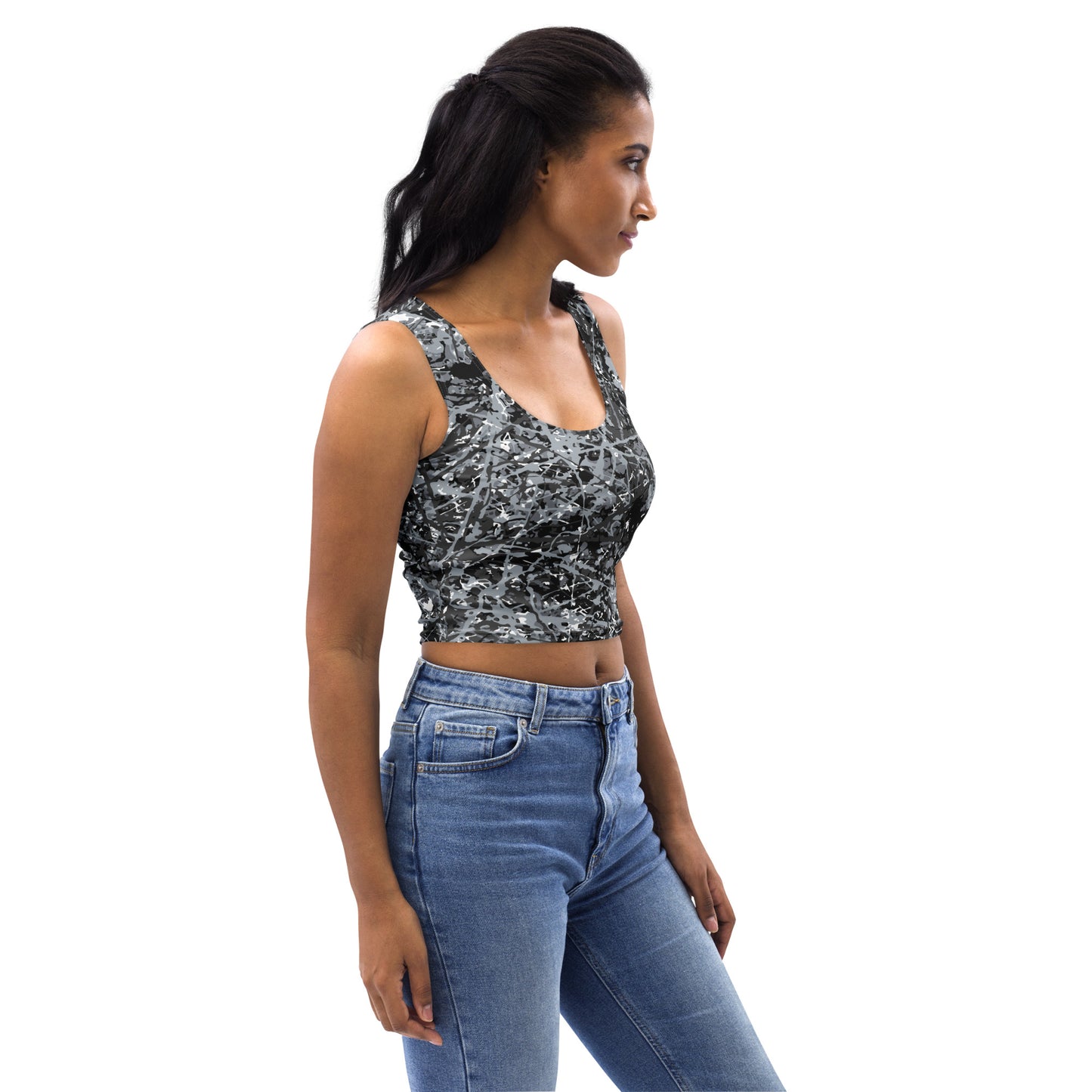 Women's Crop Top Steel10 Plex