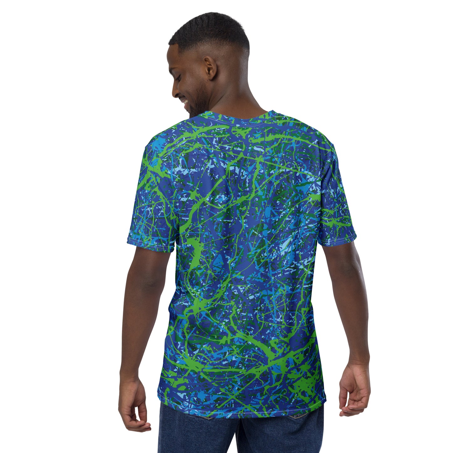 Men's T-Shirt BlueGreen8 Plex