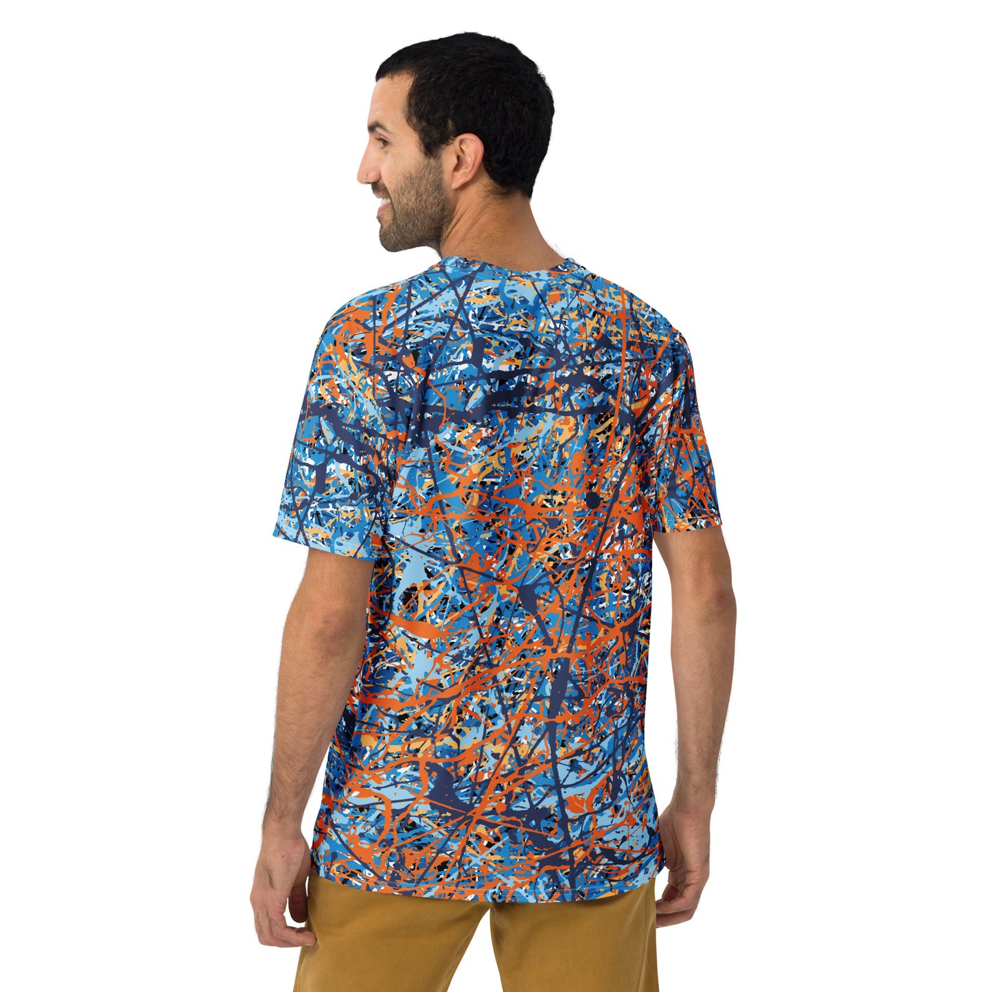Men's T-Shirt BlueOrange8 Plex