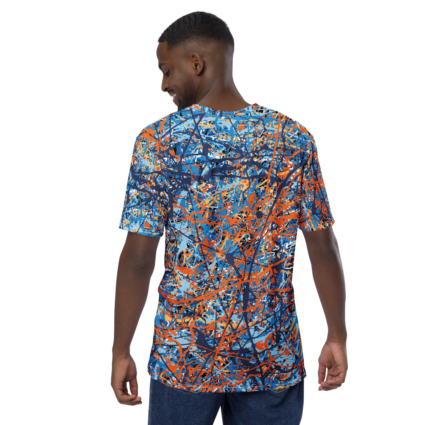 Men's T-Shirt BlueOrange8 Plex