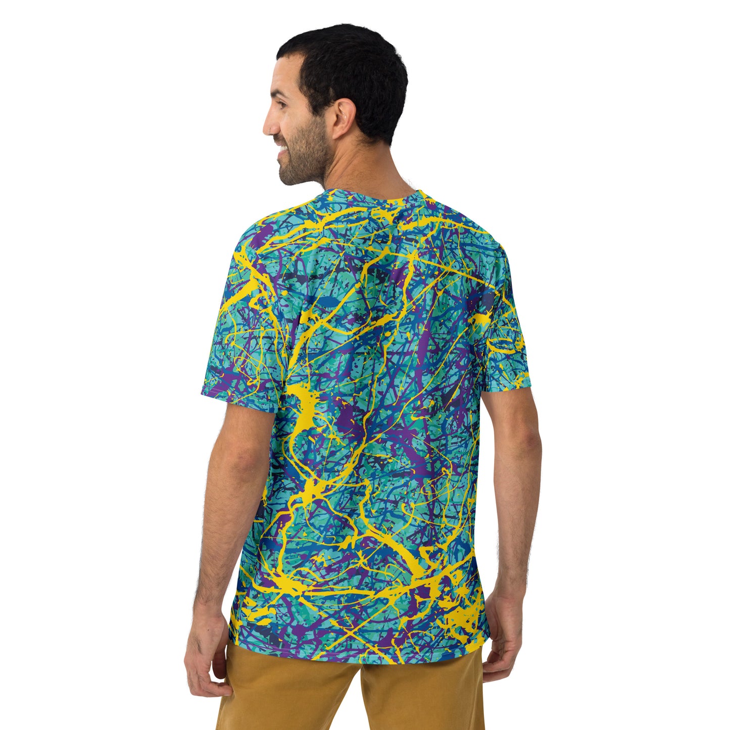 Men's T-Shirt BlueYellow7 Plex