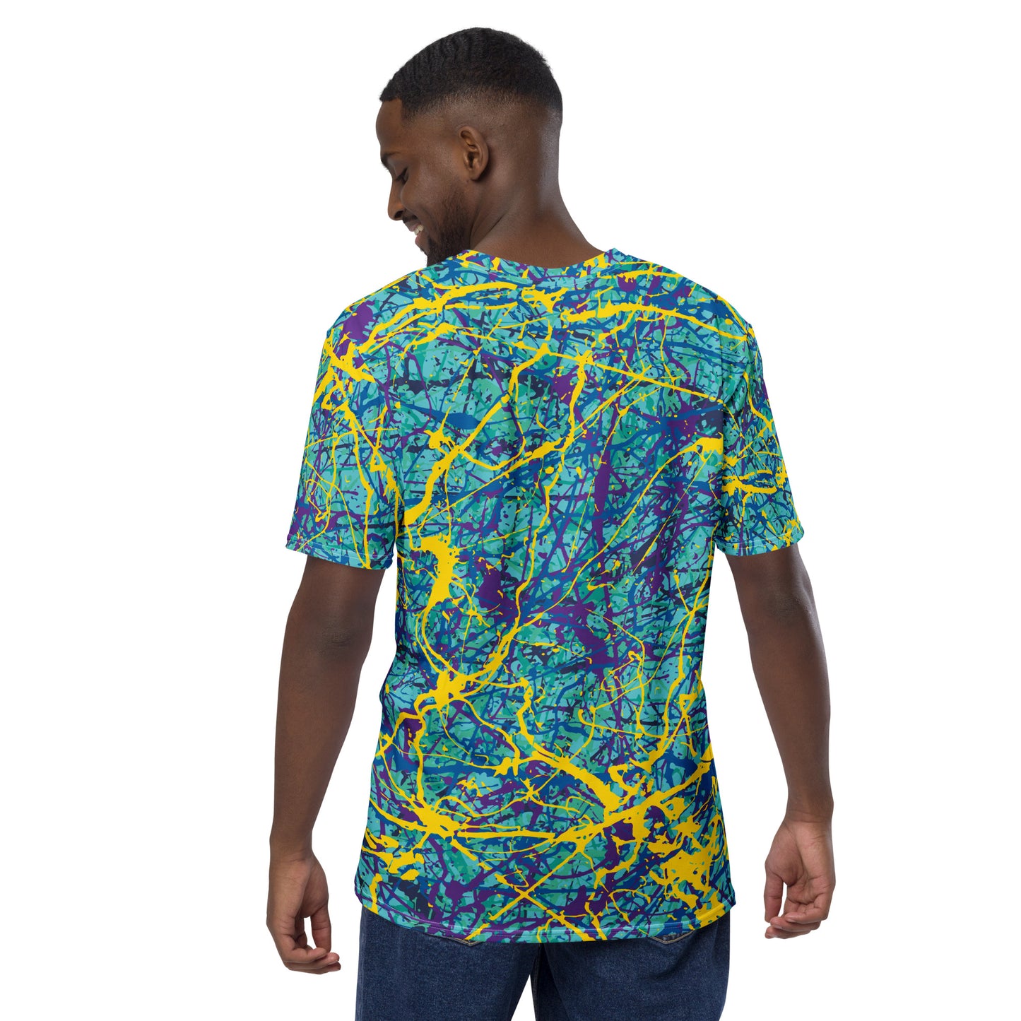 Men's T-Shirt BlueYellow7 Plex