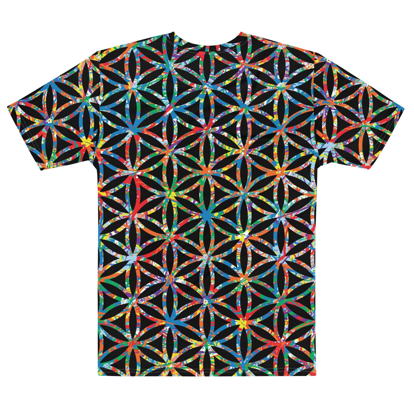 Men's T-Shirt Plex1-10 Flower of Life-I