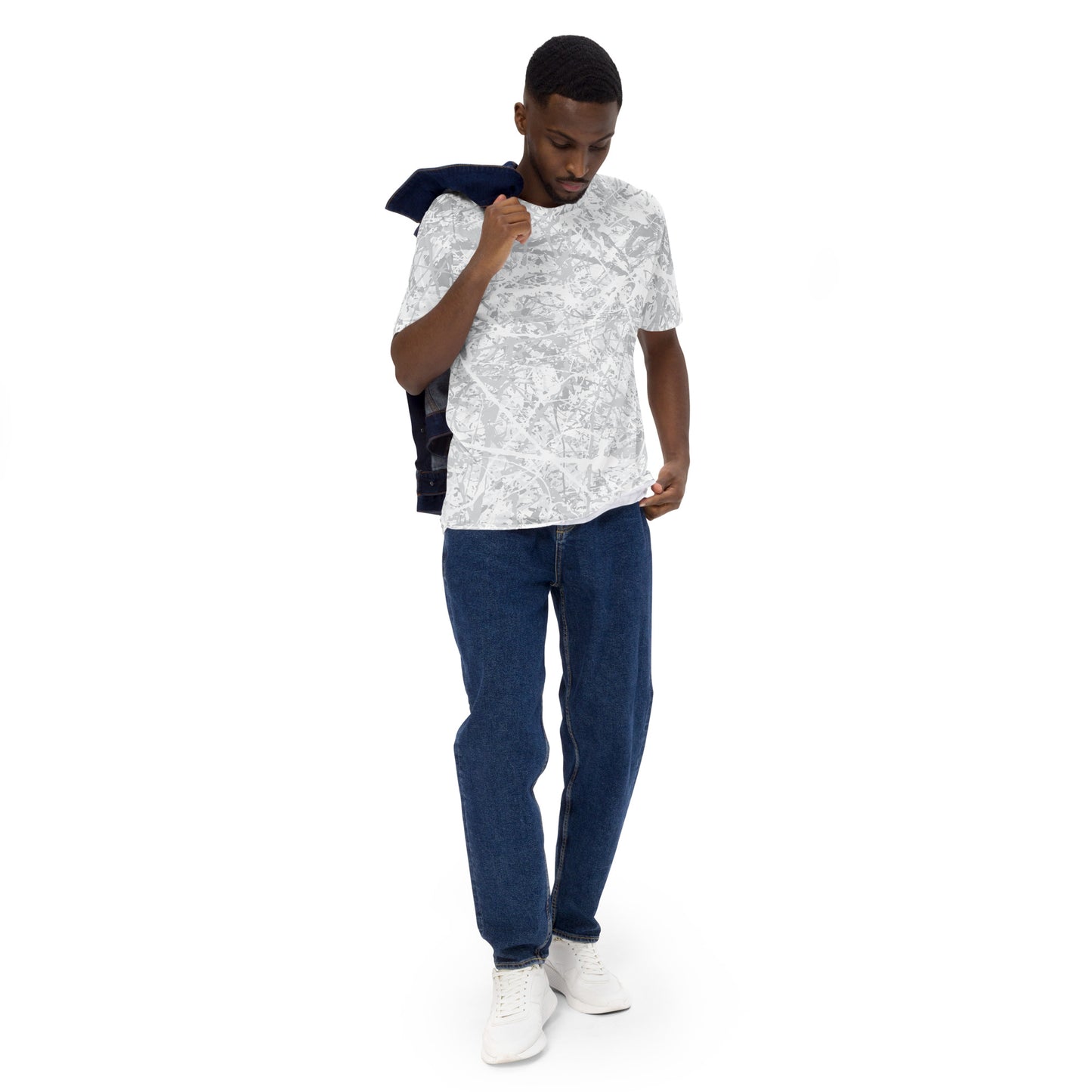 Men's T-Shirt Light White10 Plex