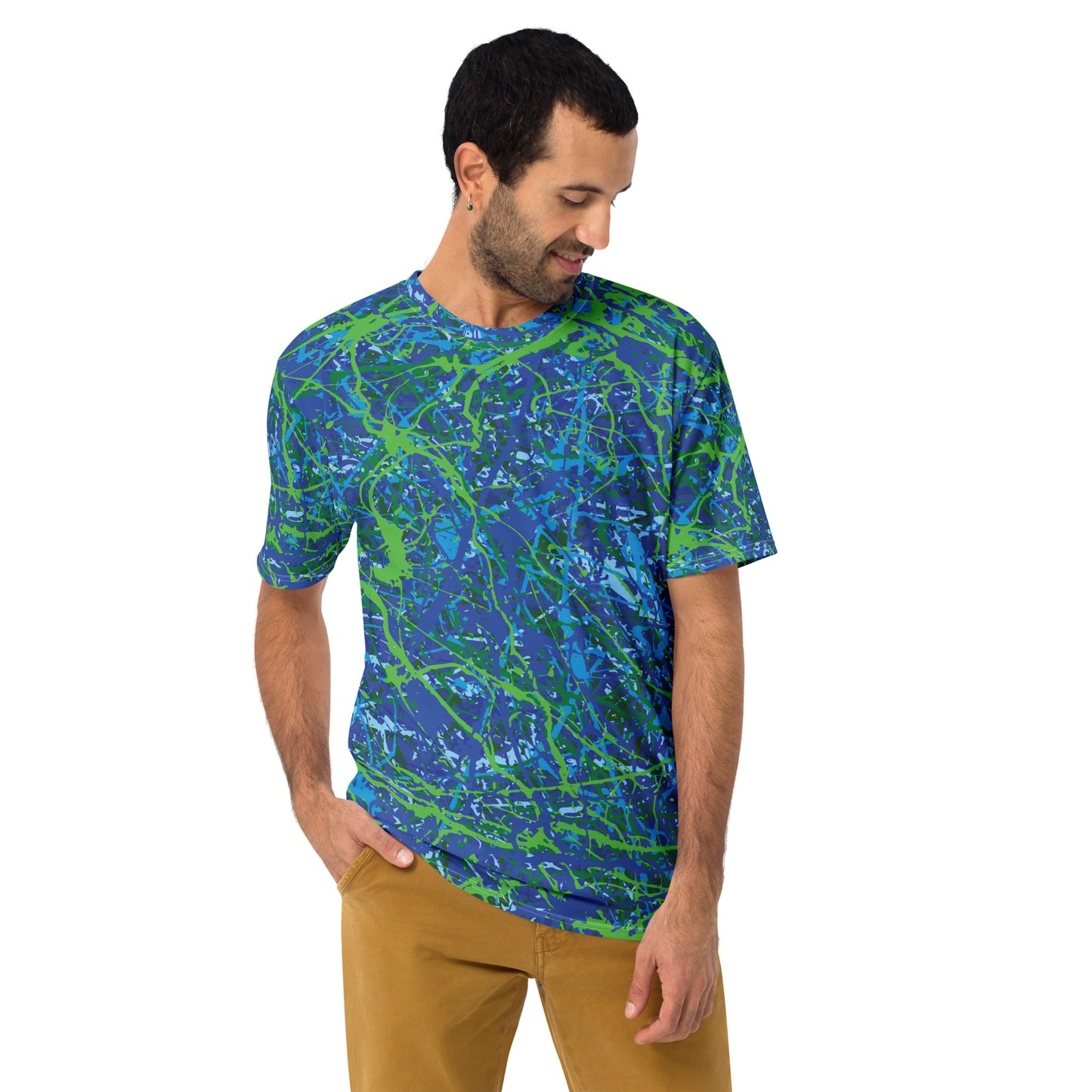 Men's T-Shirt BlueGreen8 Plex