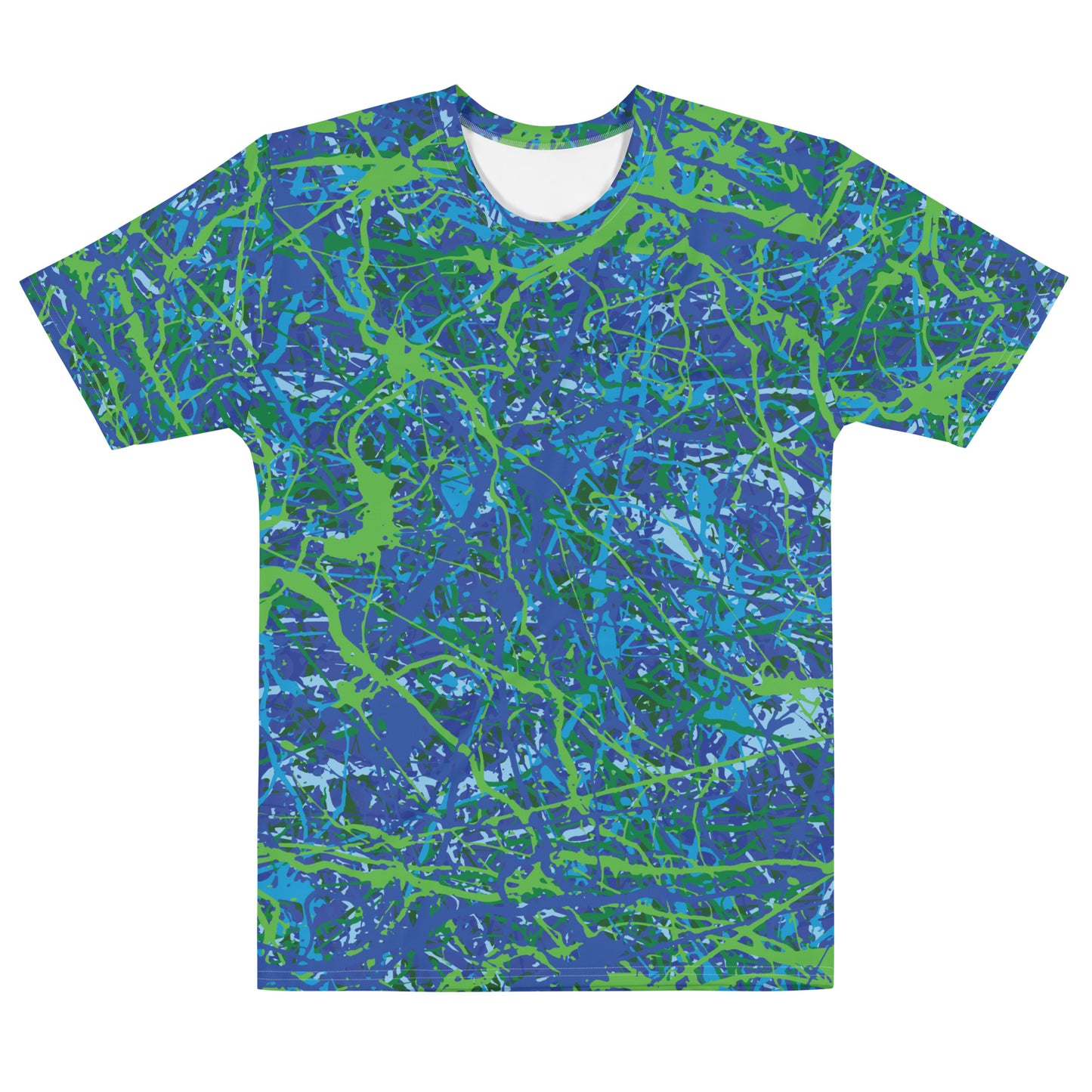 Men's T-Shirt BlueGreen8 Plex