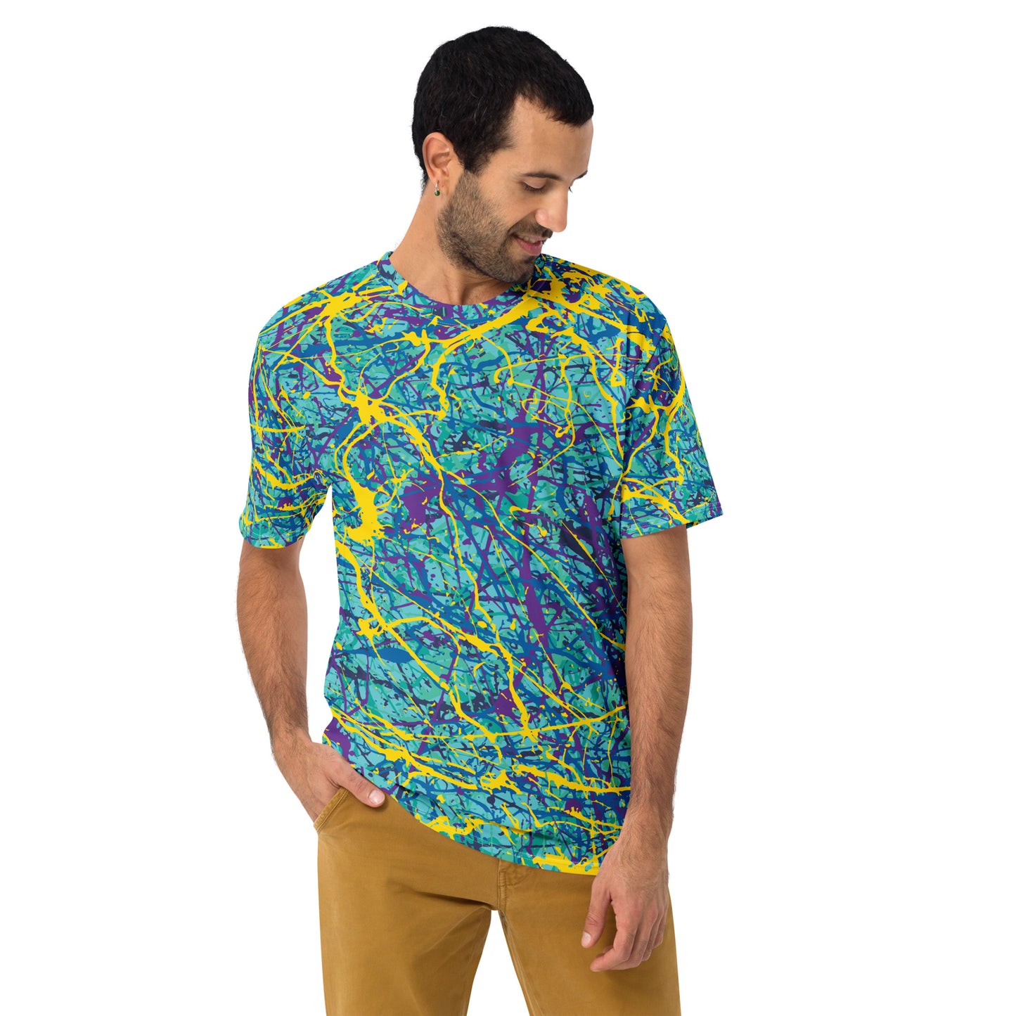 Men's T-Shirt BlueYellow7 Plex
