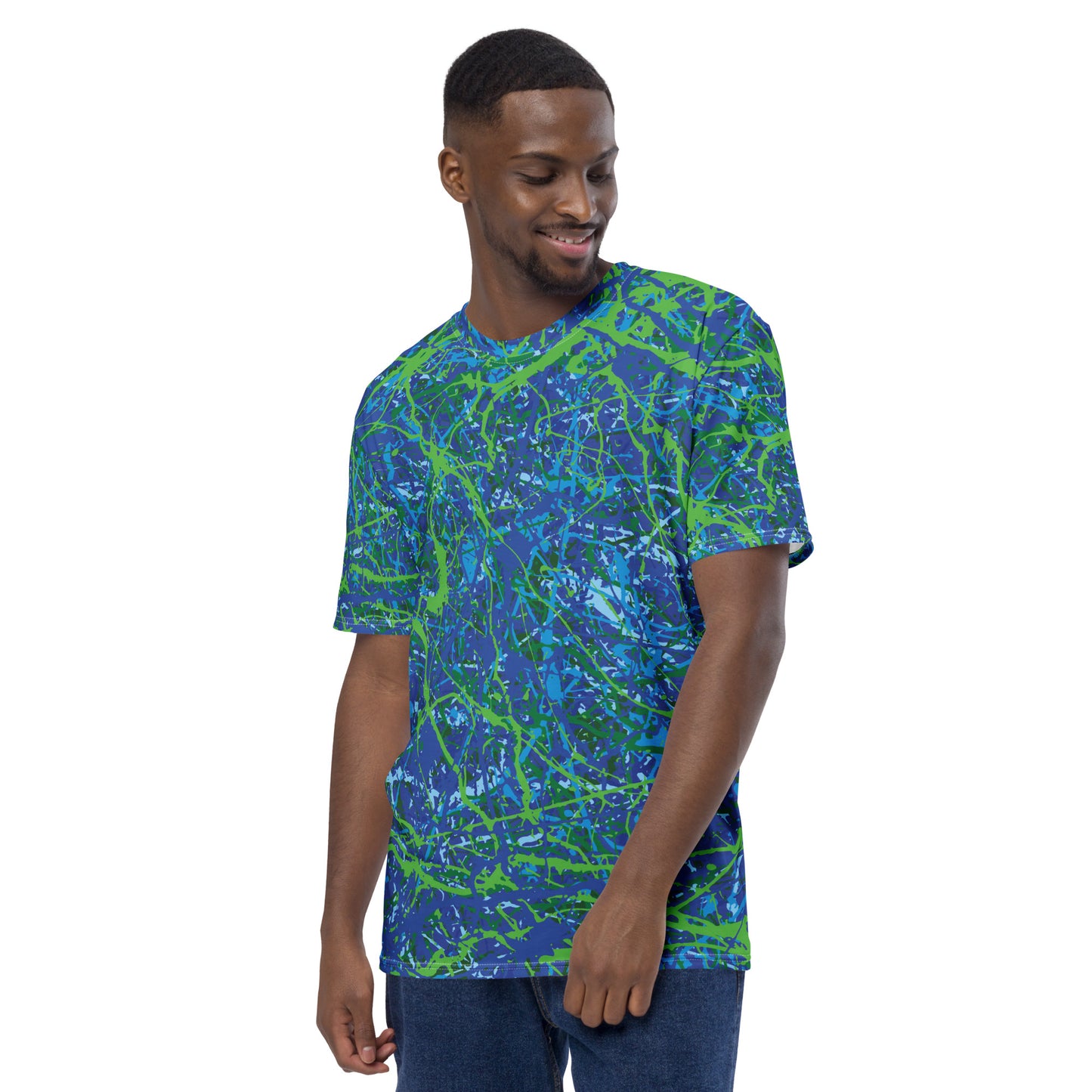 Men's T-Shirt BlueGreen8 Plex