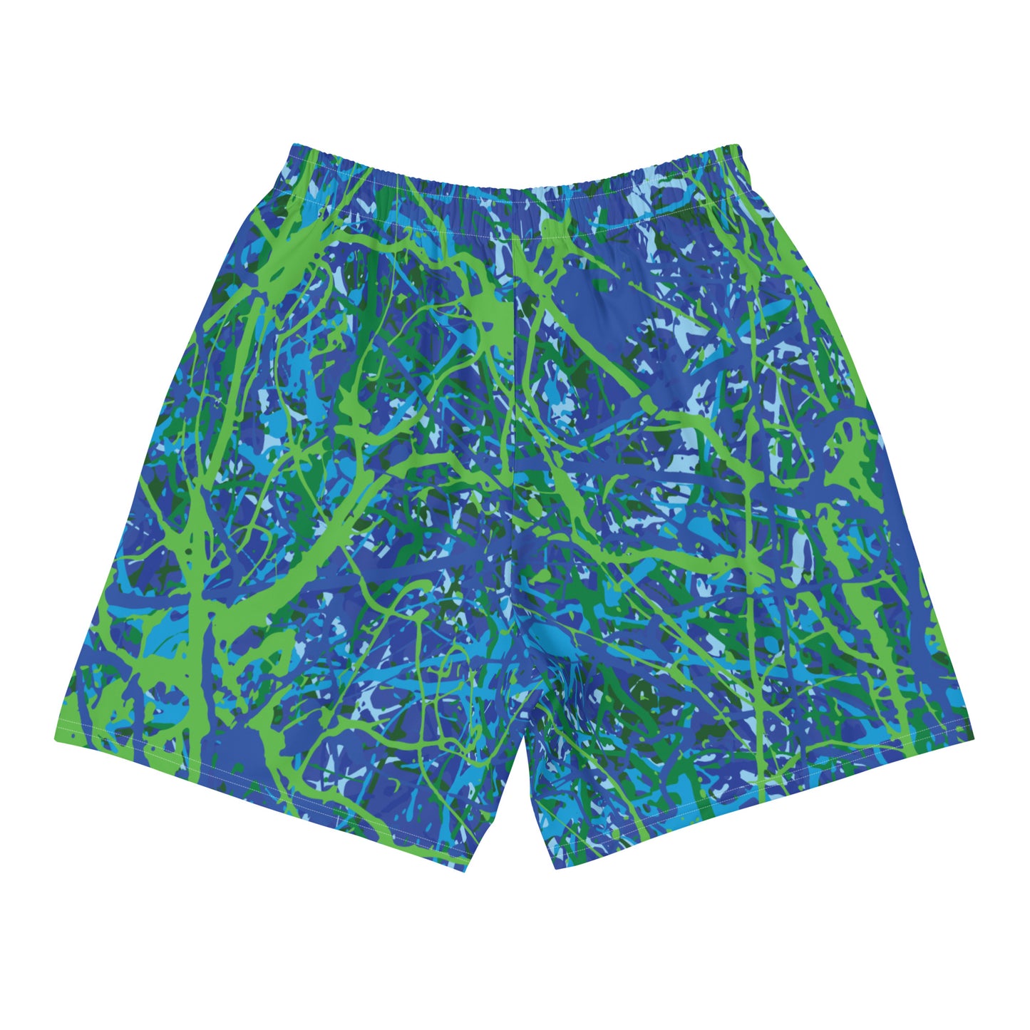 Men's Athletic Shorts BlueGreen8 Plex