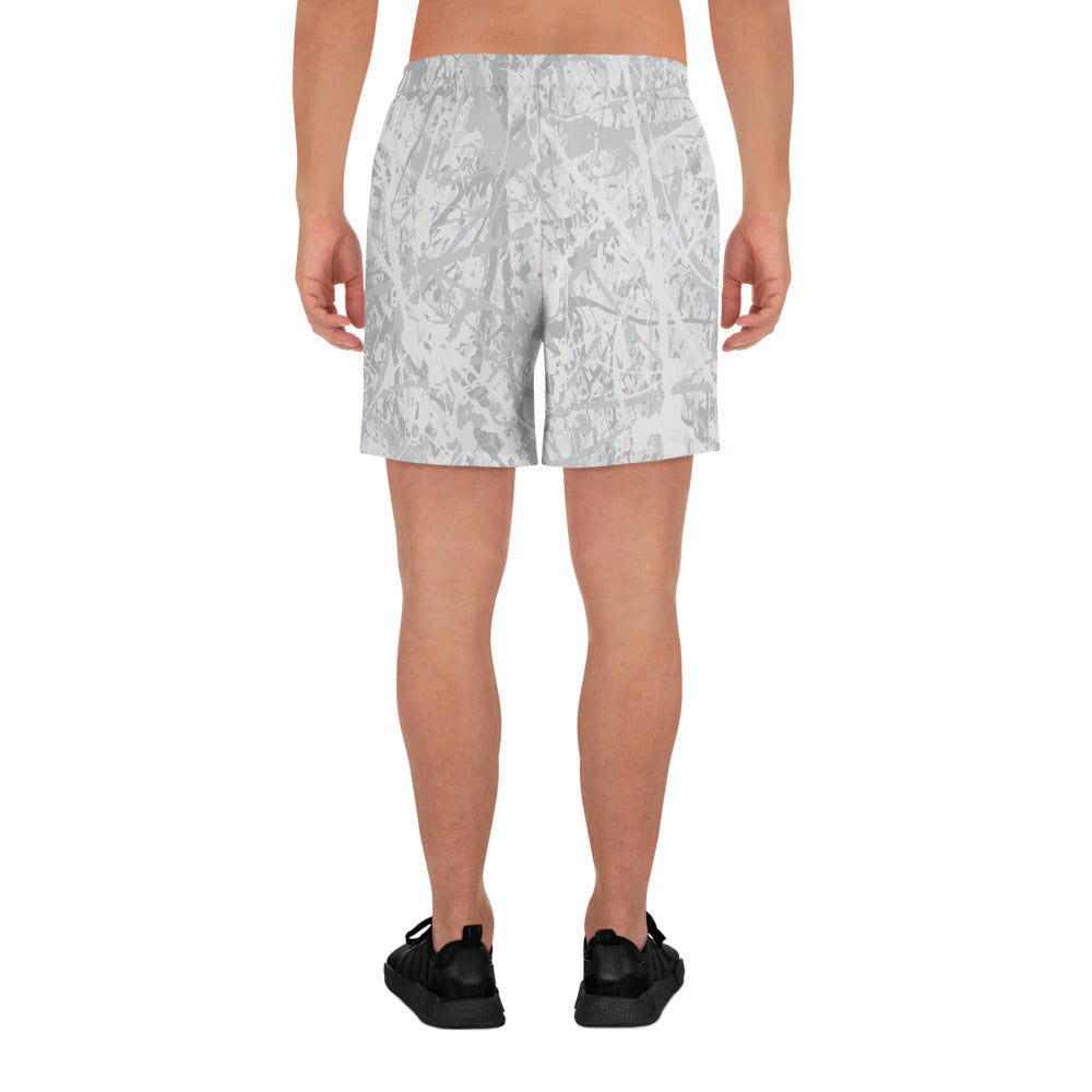 Men's Athletic Shorts Light White10 Plex