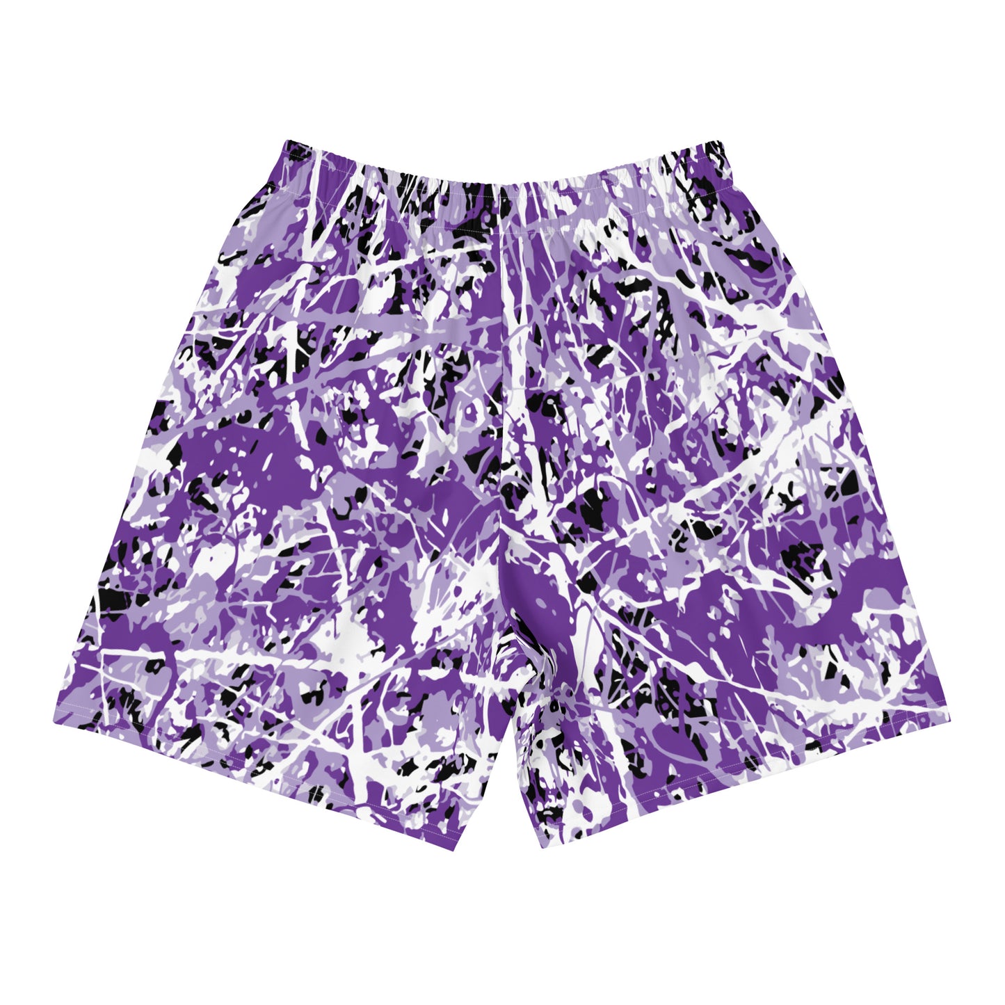 Men's Athletic Shorts Purple5 Plex