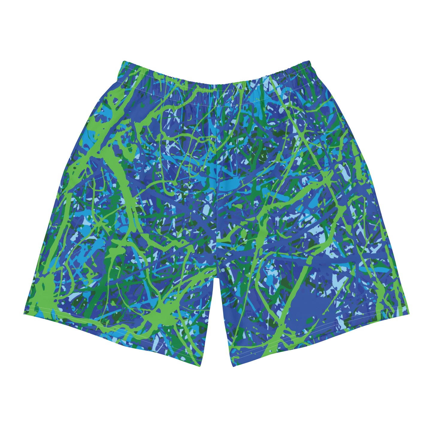 Men's Athletic Shorts BlueGreen8 Plex
