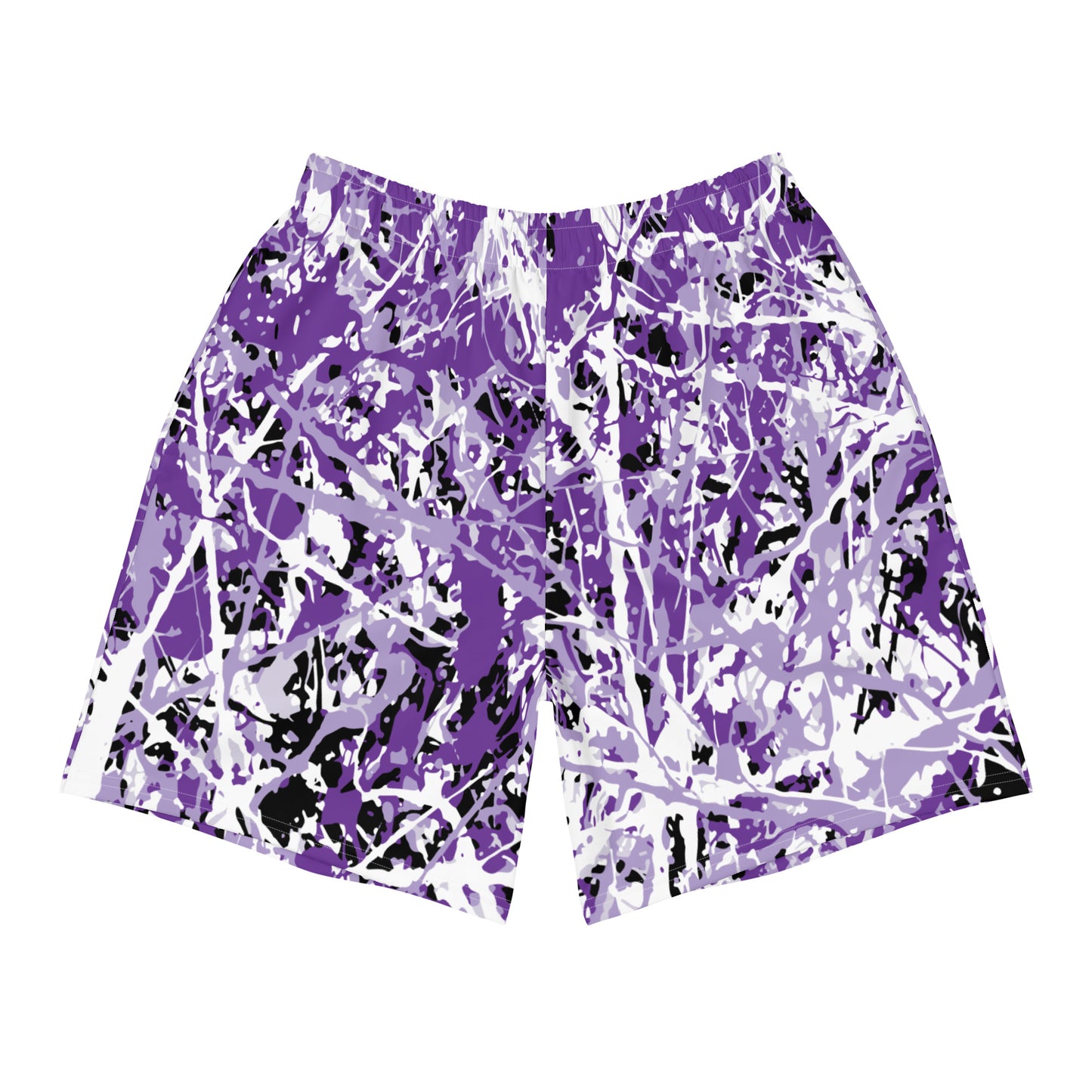 Men's Athletic Shorts Purple5 Plex