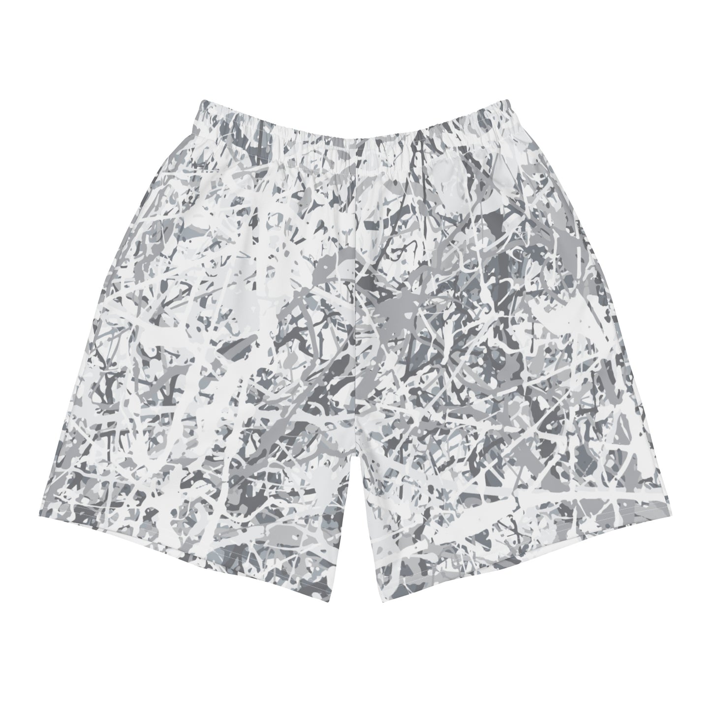 Men's Athletic Shorts White10 Plex
