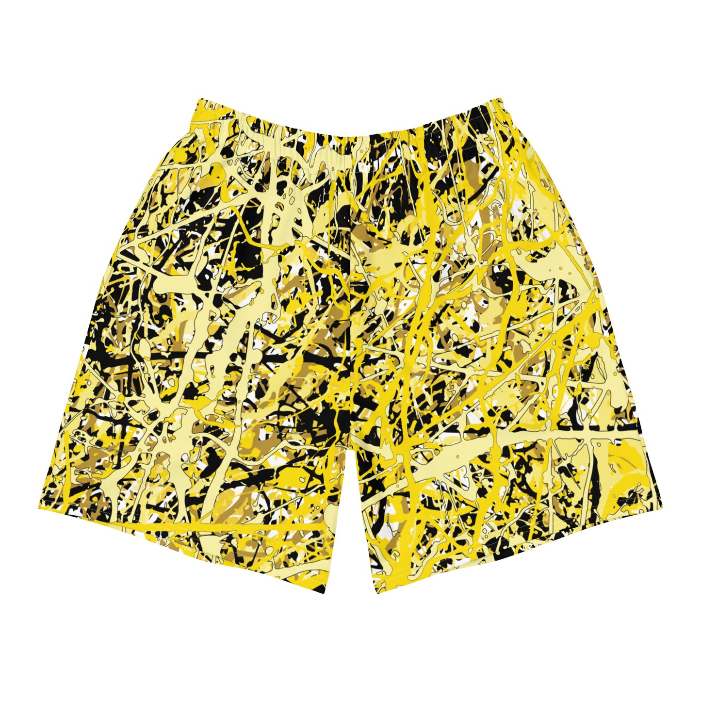 Men's Athletic Shorts Yellow10 Plex
