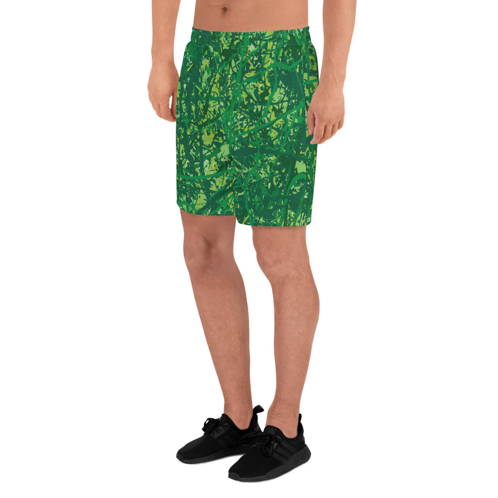 Men's Athletic Shorts Green10 Plex