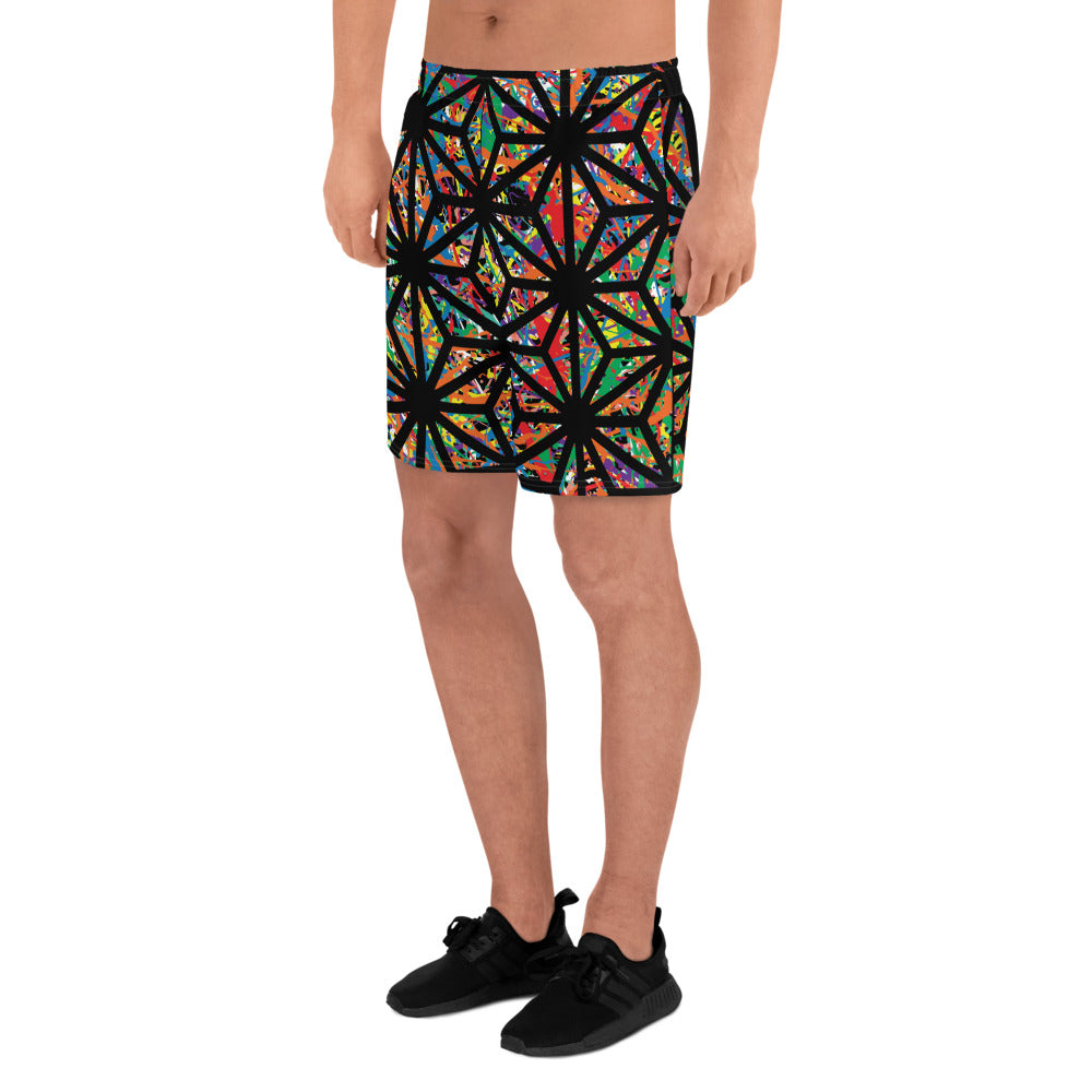 Men's Athletic Shorts Plex1-10 Triakis-O