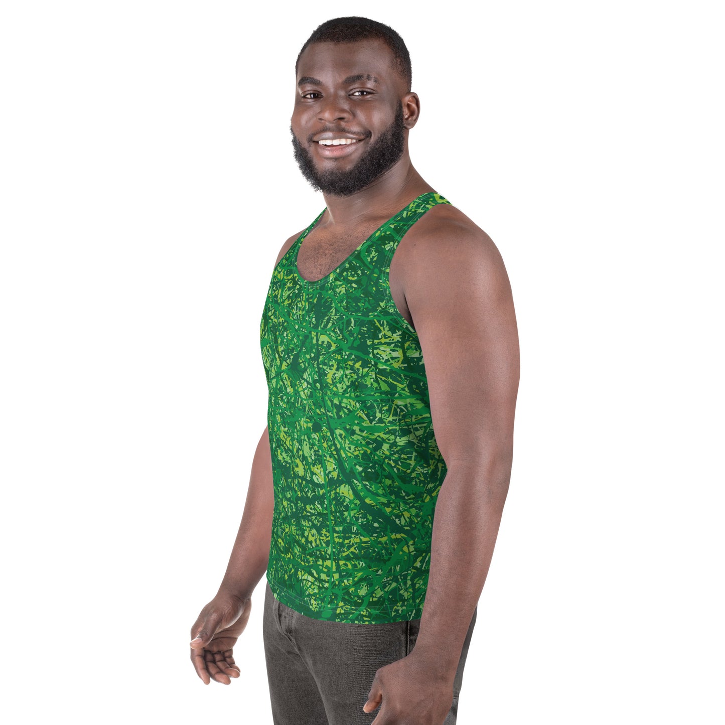 Men's Tank Top Green10 Plex