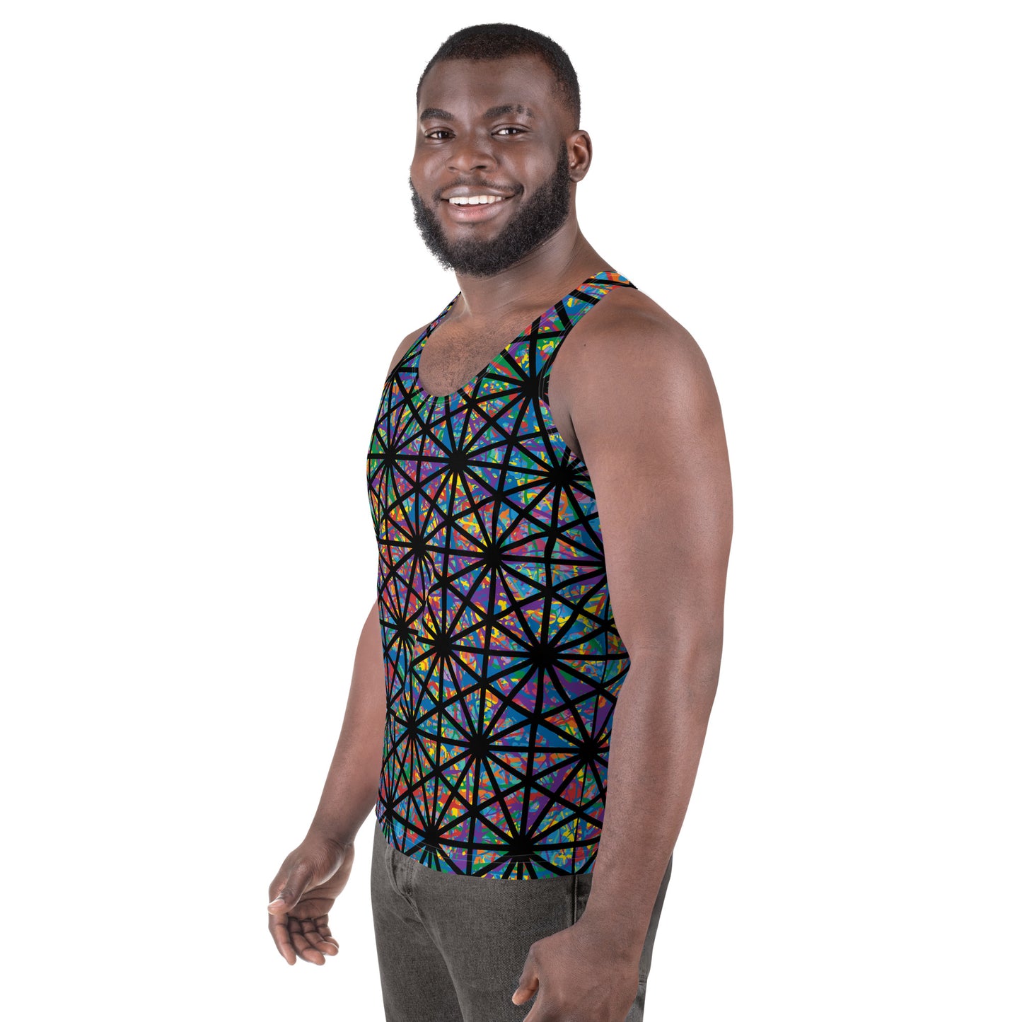 Men's Tank Top Plex 7-10 Krisrhombille-O