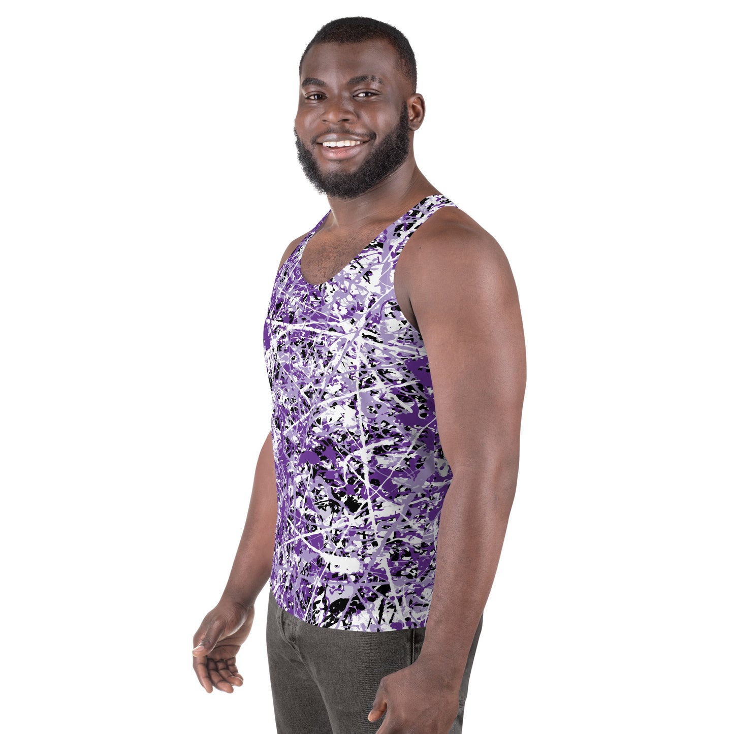 Men's Tank Top Purple5 Plex