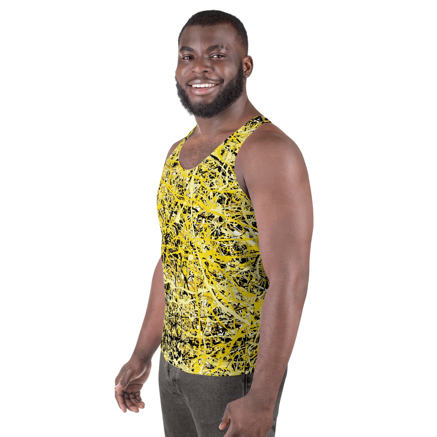 Men's Tank Top Yellow10 Plex