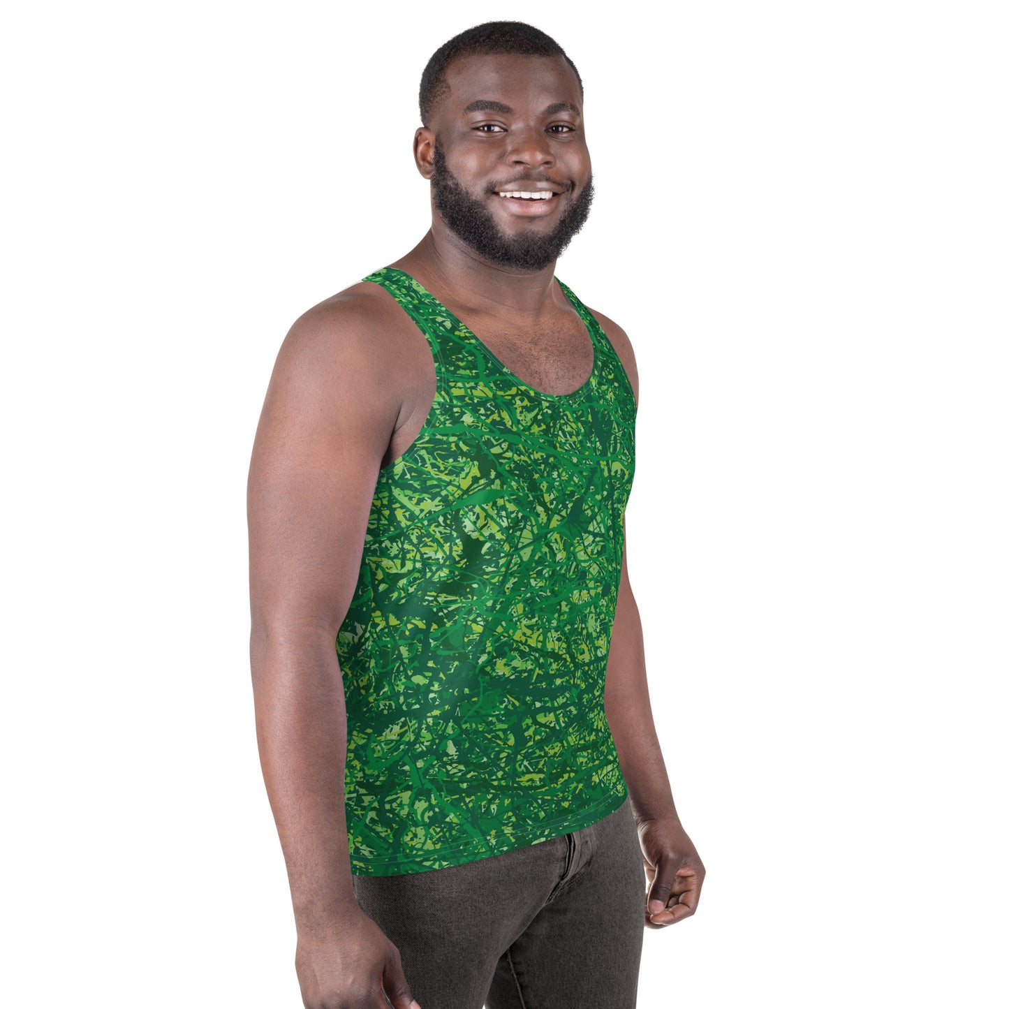 Men's Tank Top Green10 Plex