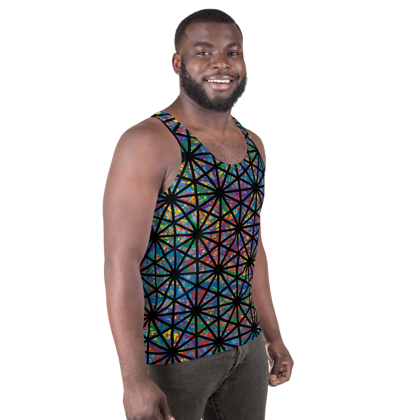 Men's Tank Top Plex 7-10 Krisrhombille-O
