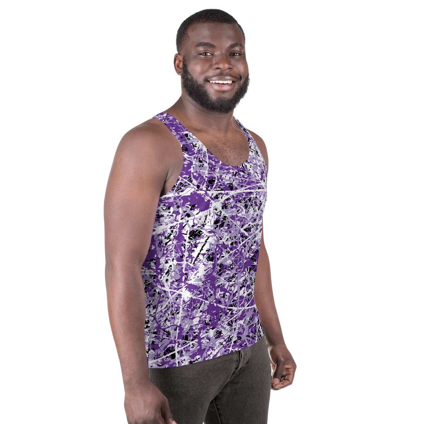 Men's Tank Top Purple5 Plex