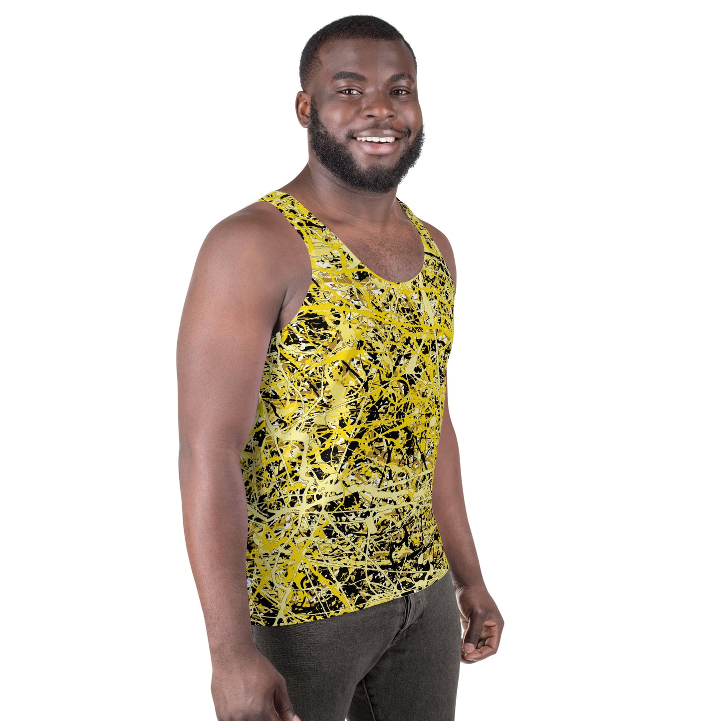 Men's Tank Top Yellow10 Plex
