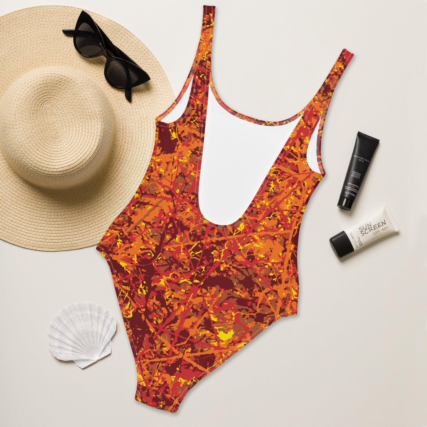 Women's One-Piece Swimsuit Magma5 Plex