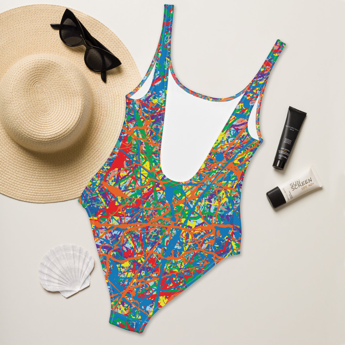 Women's One-Piece Swimsuit Plex2-10