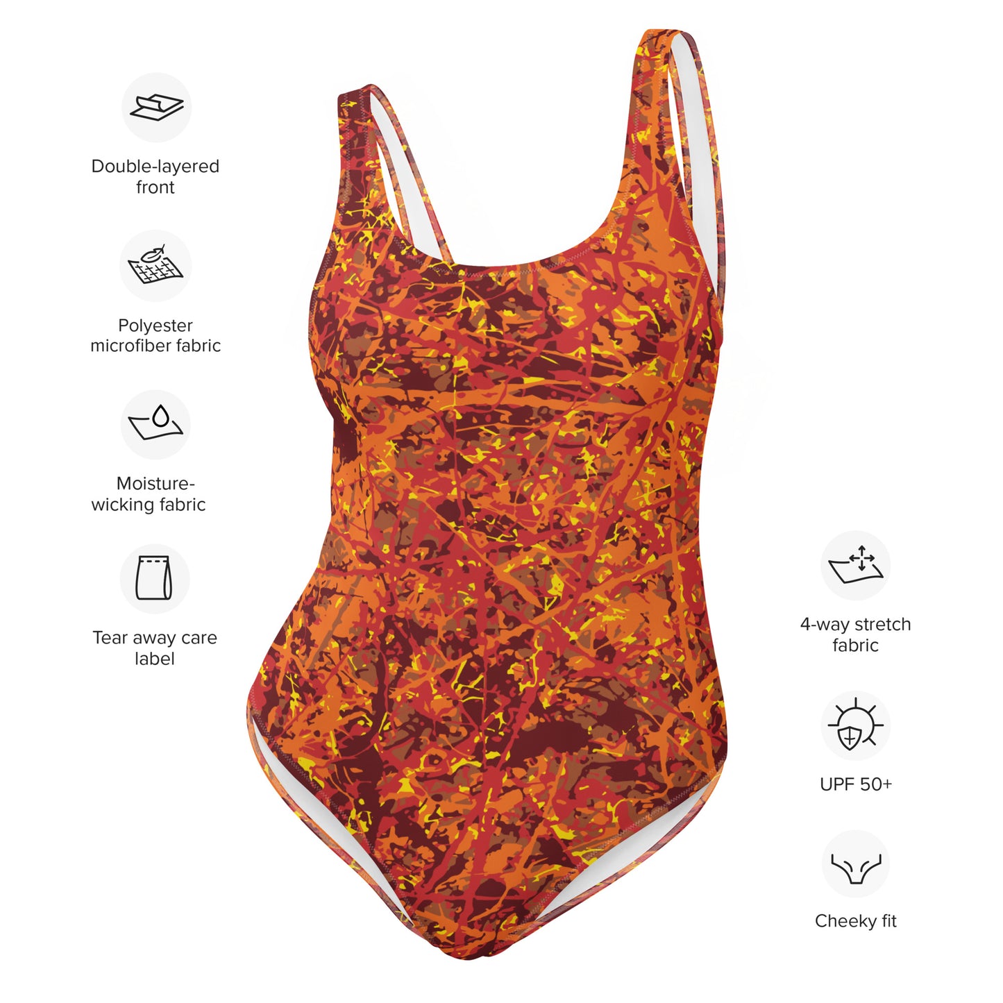 Women's One-Piece Swimsuit Magma5 Plex