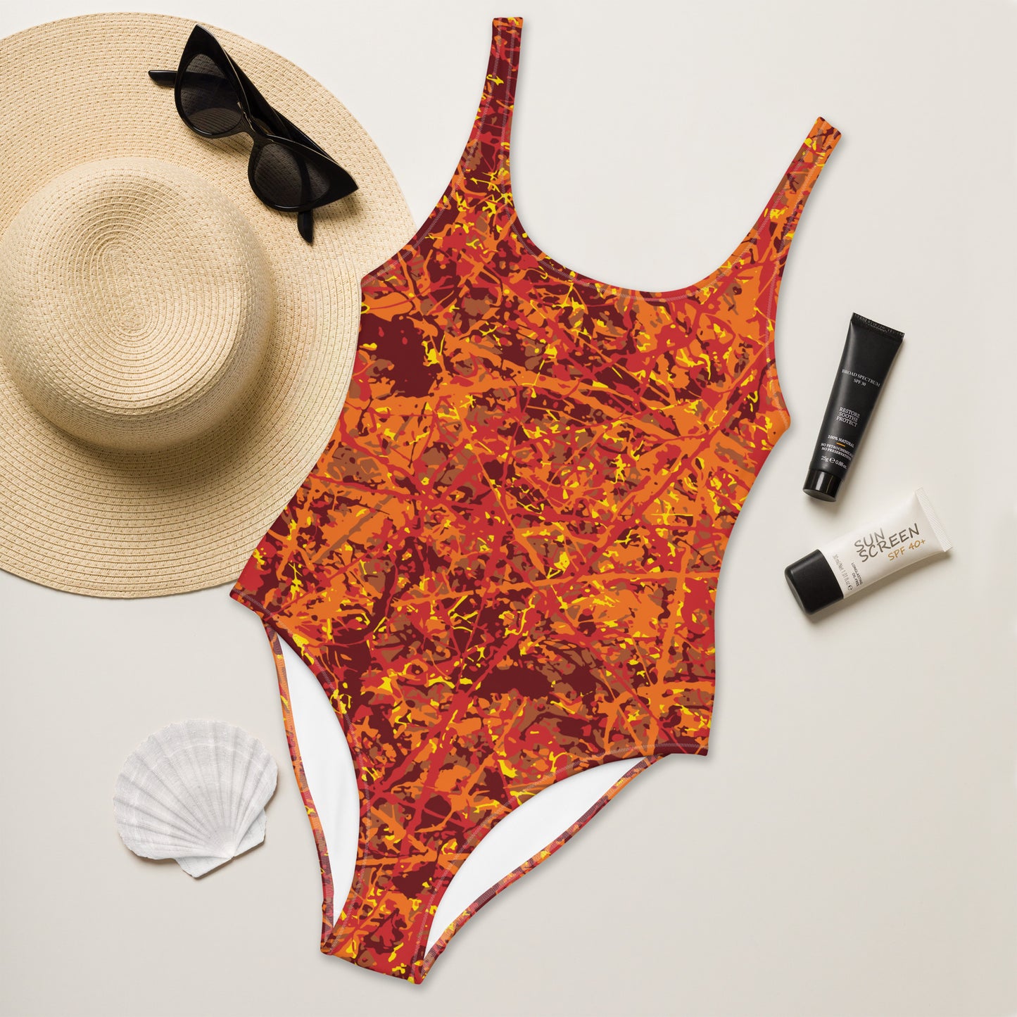 Women's One-Piece Swimsuit Magma5 Plex