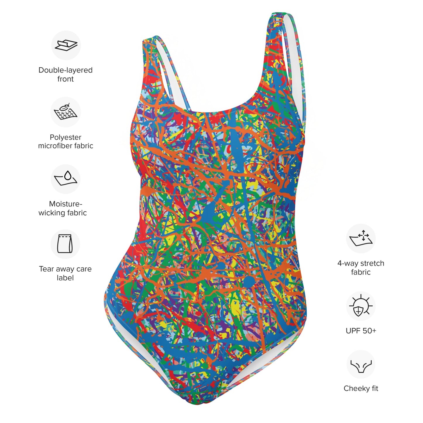 Women's One-Piece Swimsuit Plex2-10