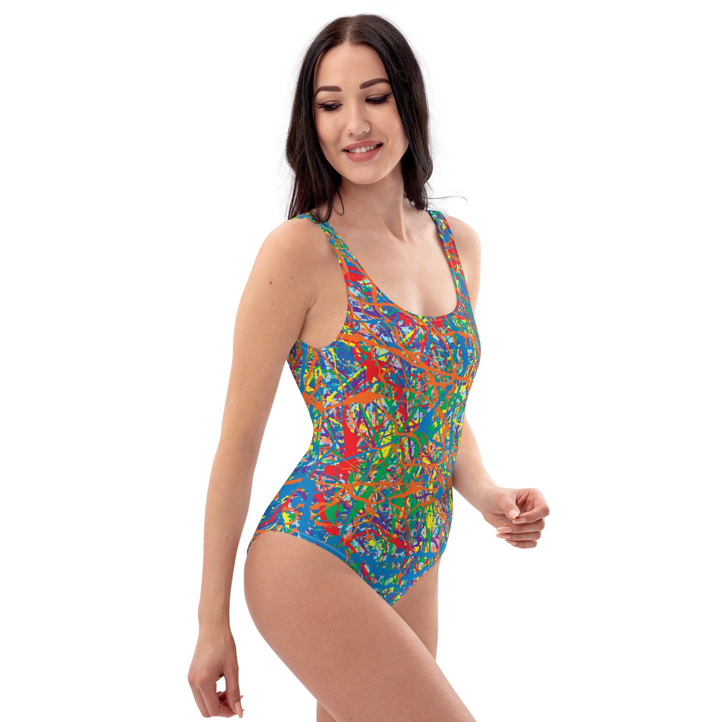 Women's One-Piece Swimsuit Plex2-10