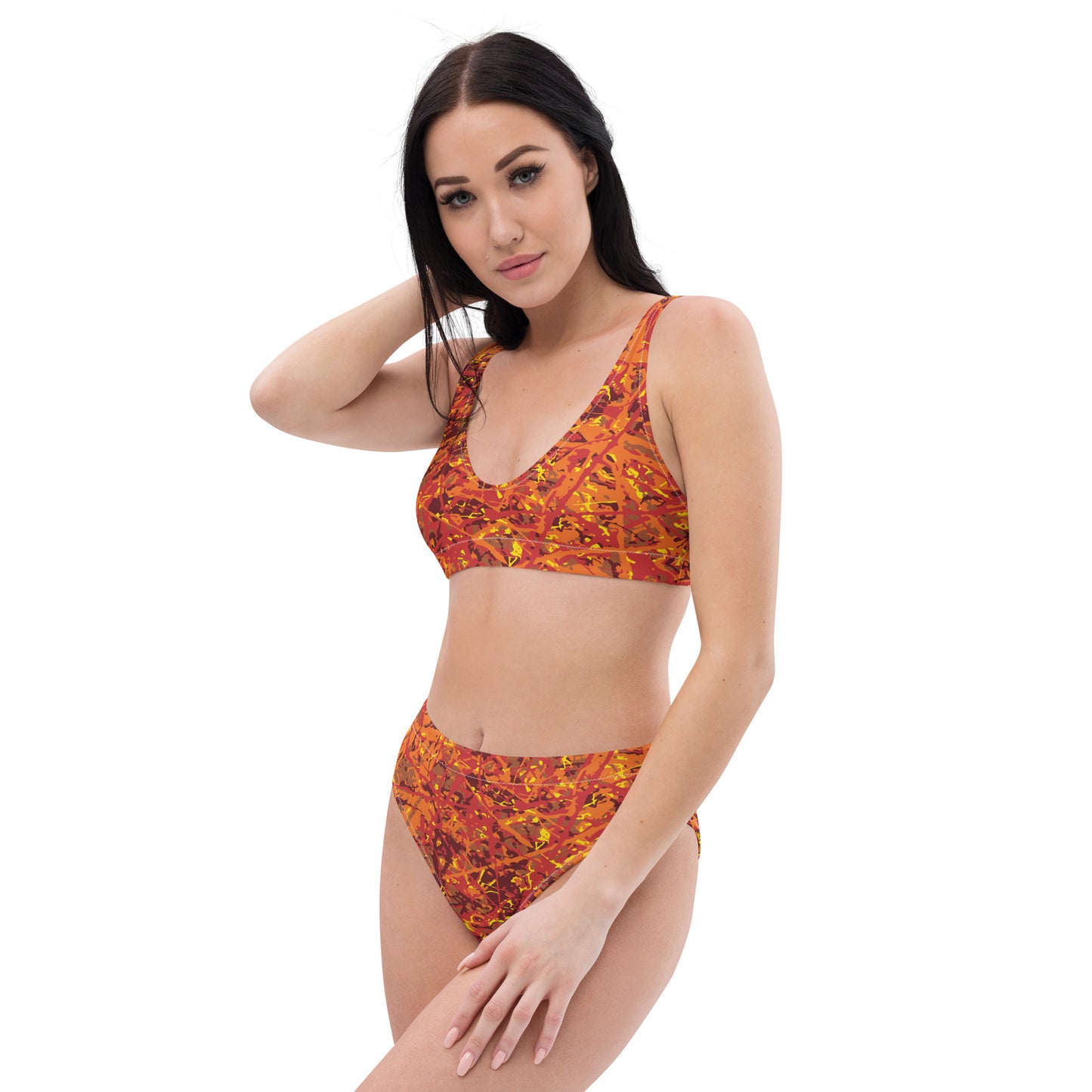 Women's High Waisted Bikini Magma5 Plex