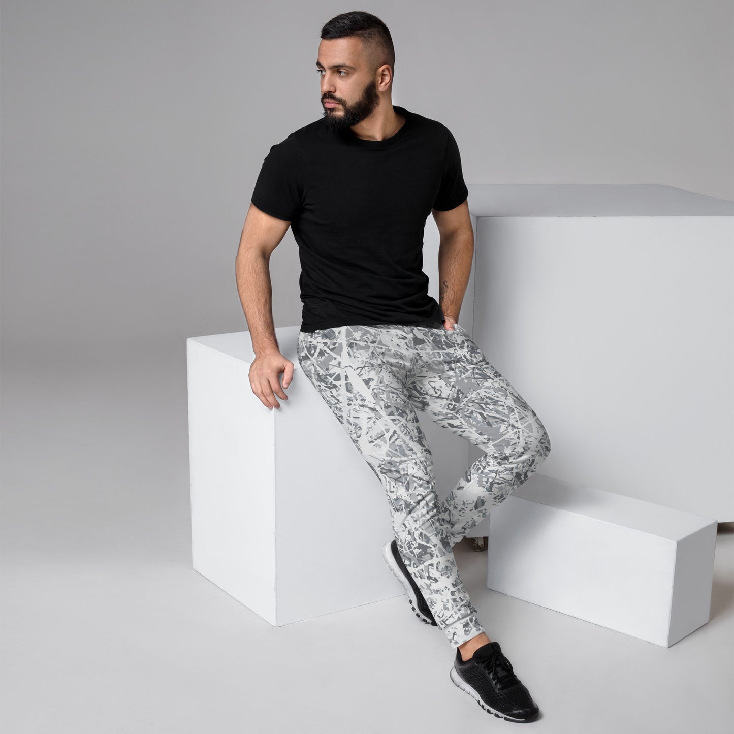 Men's Joggers Light White10 Plex