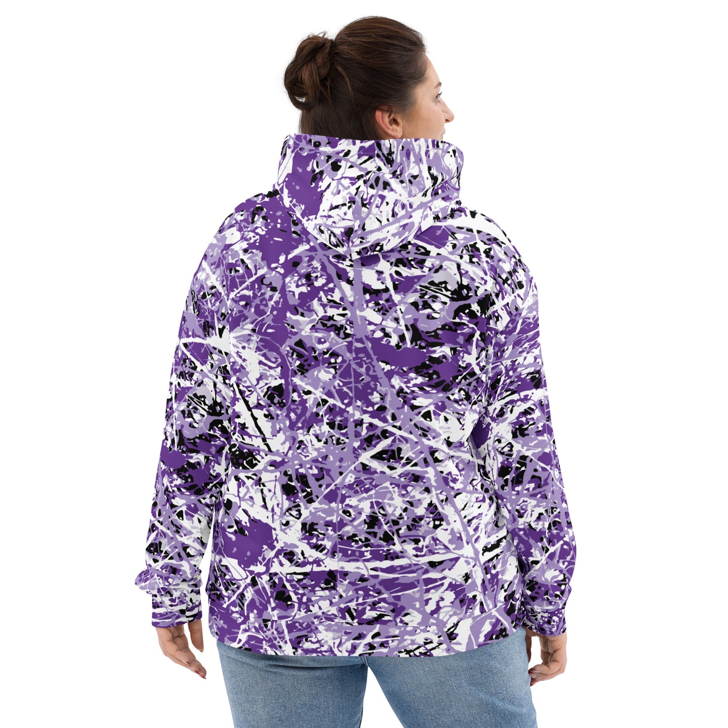 Unisex Hoodie Purple5 Plex