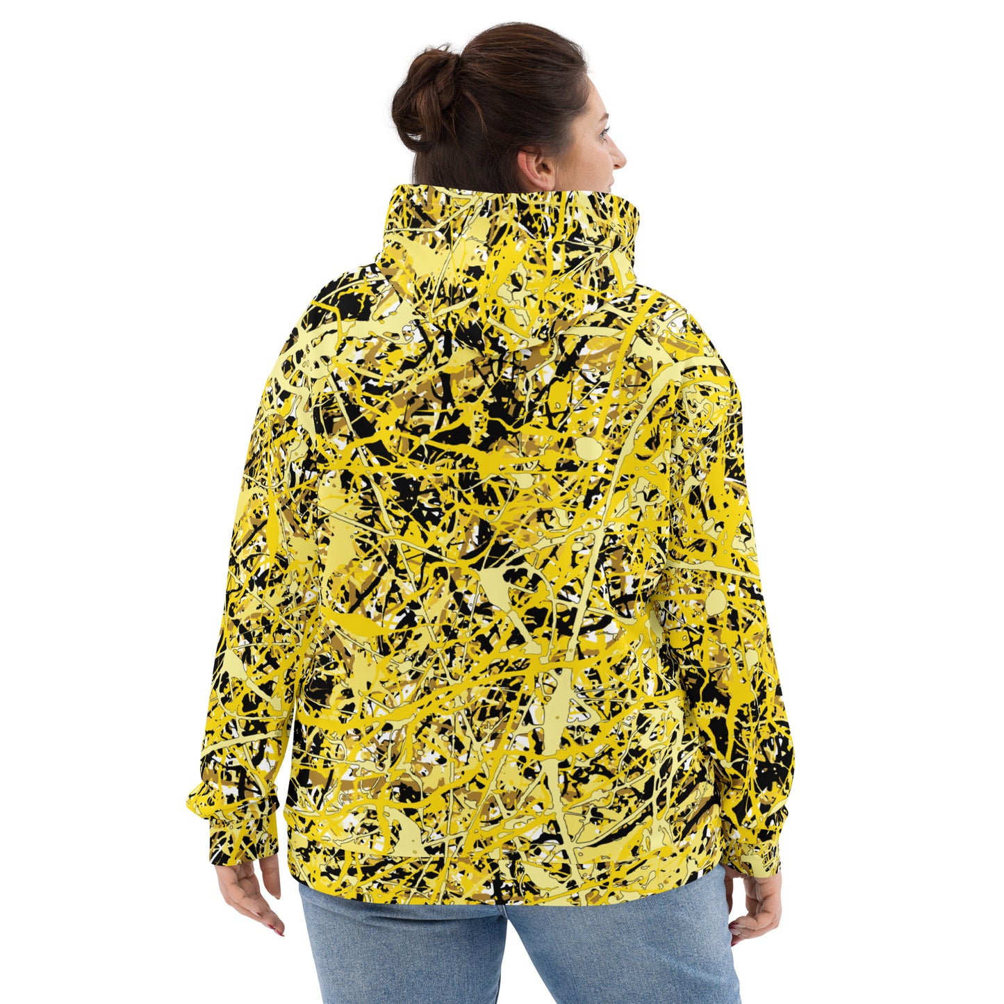 Unisex Hoodie Yellow10 Plex