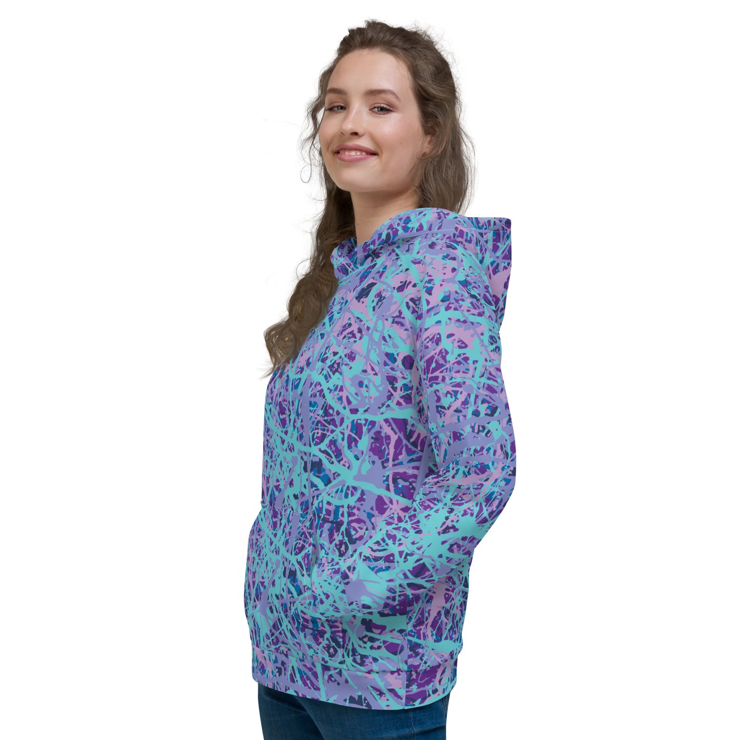 Unisex Hoodie IcePurple8 Plex