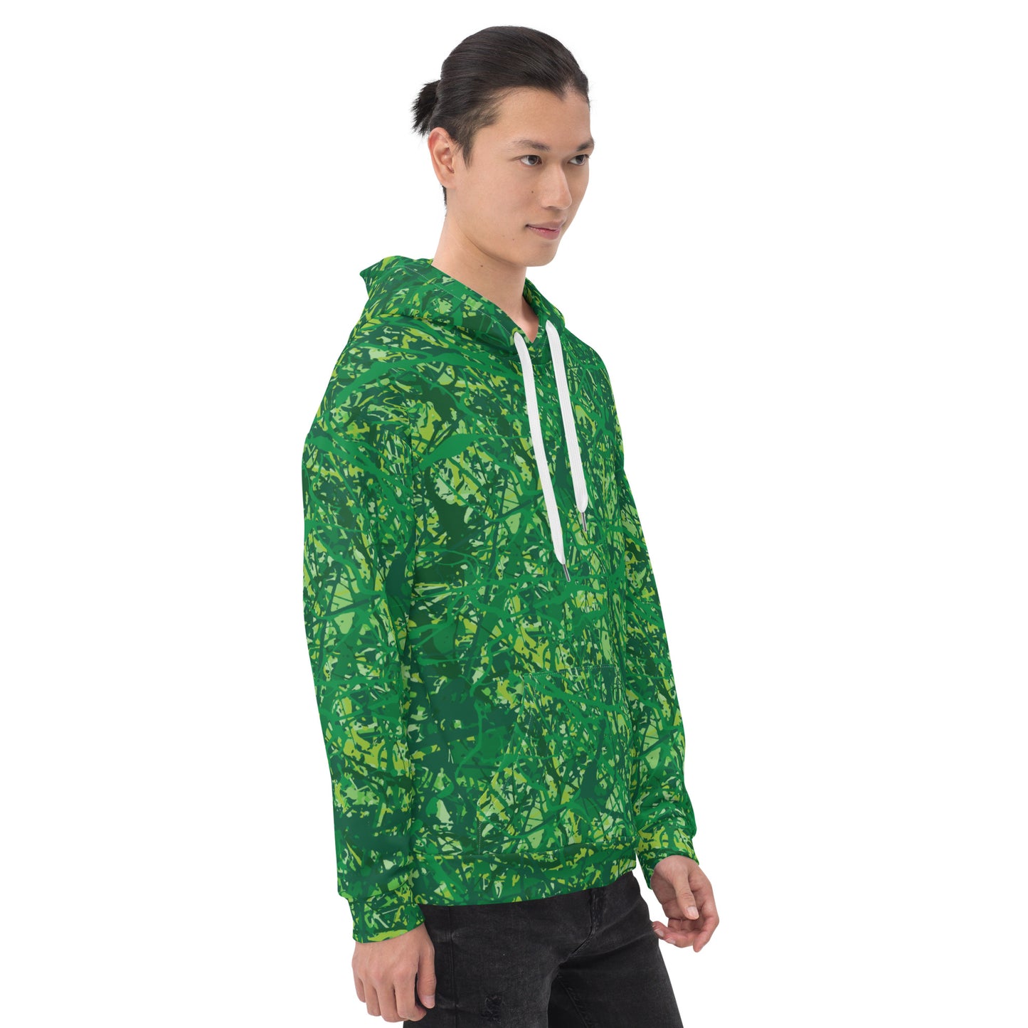 Unisex Hoodie Green10 Plex
