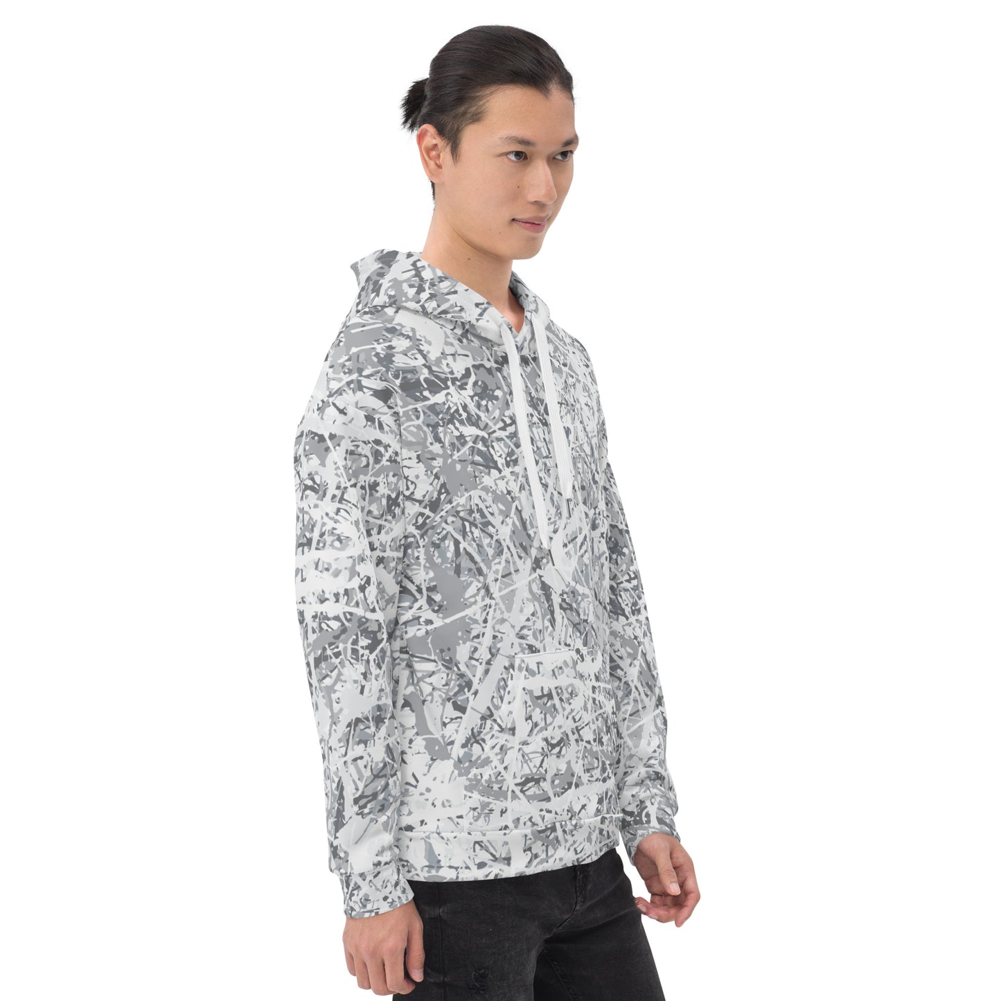 Unisex Hoodie White10 Plex