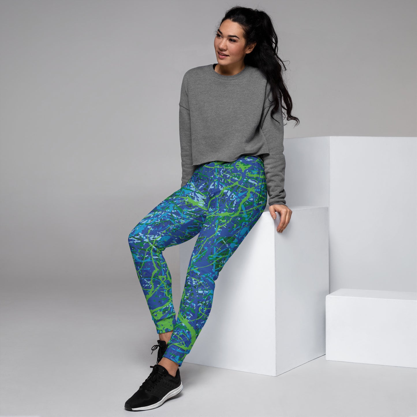 Women's Joggers BlueGreen8 Plex