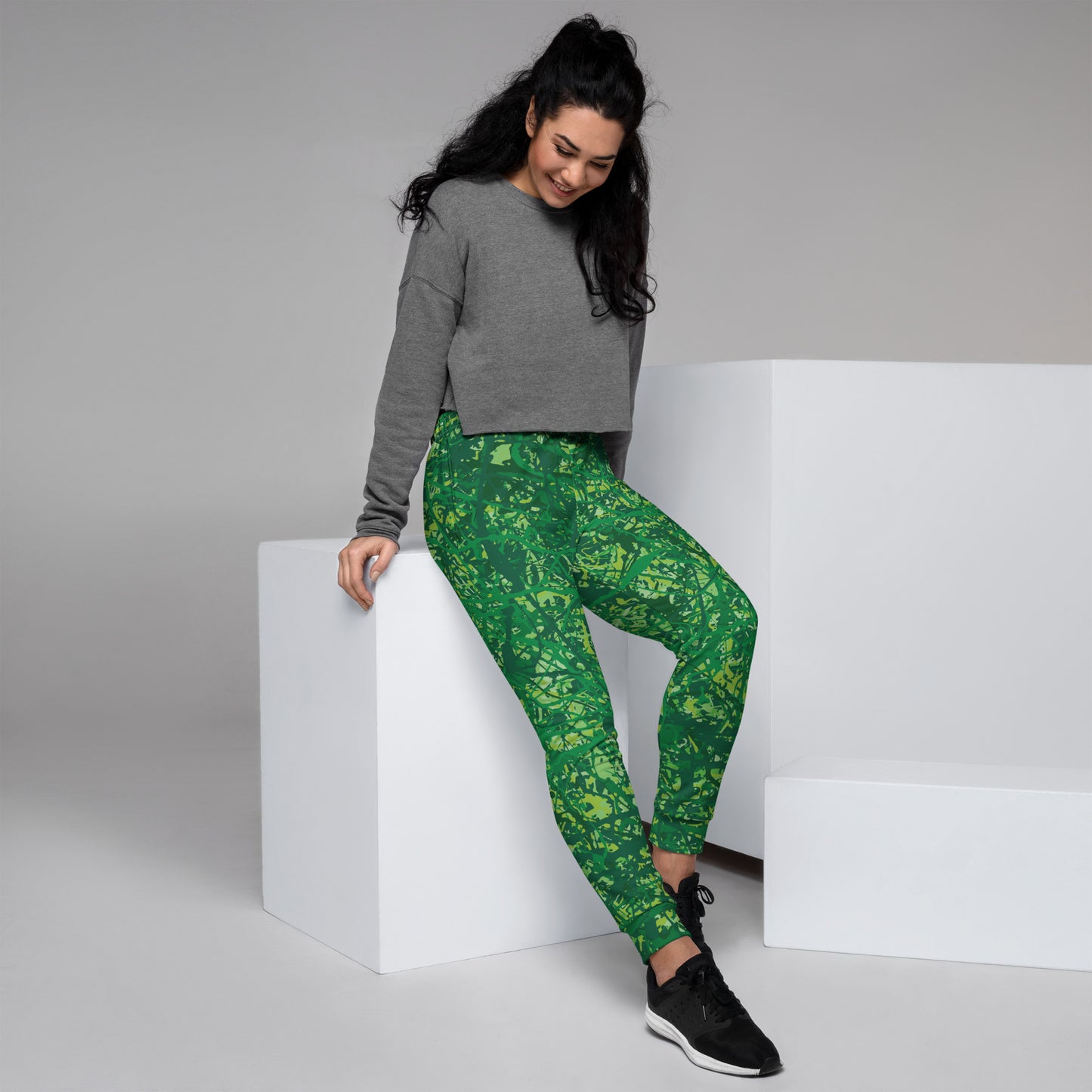 Women's Joggers Green10 Plex