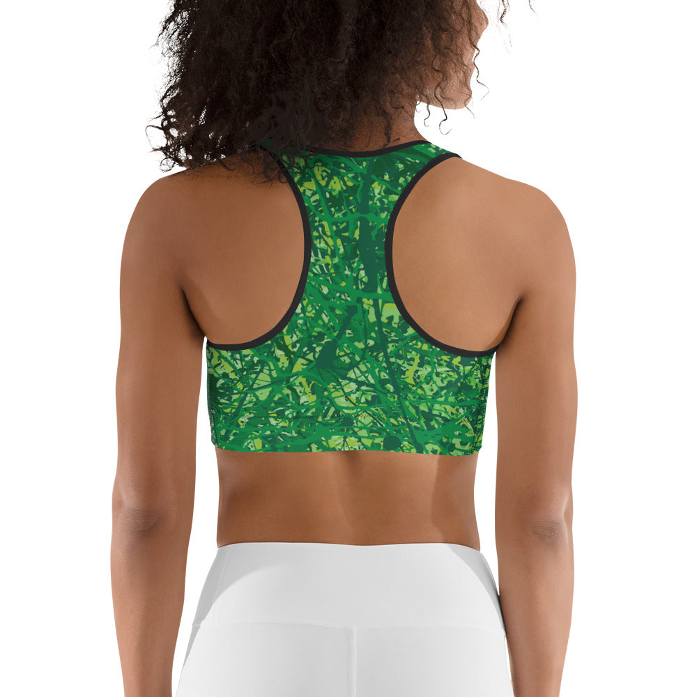 Women's Sports Bra Green10 Plex